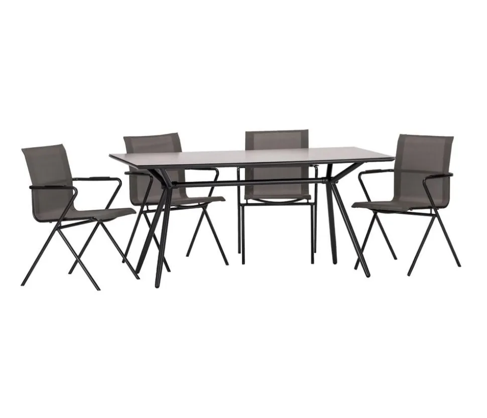 Acamp Gartenmöbel-Set Alpha, 5-teilig