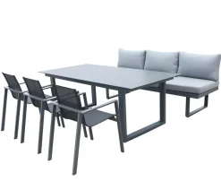 Acamp Gartenmöbel-Set Hollywood, 5-teilig