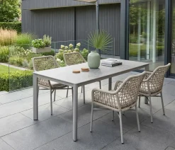 Acamp Gartenmöbel-Set Rom, rechteckig, 5-teilig