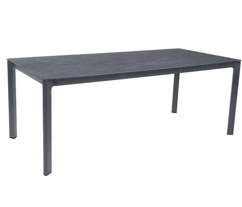 Acamp Gartenmöbel-Set Tisch Rom und Stapelstuhl New Jersey, 5-teilig