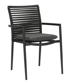 Acamp Gartenmöbel-Set Tisch Rom und Stapelstuhl New Jersey, 7-teilig