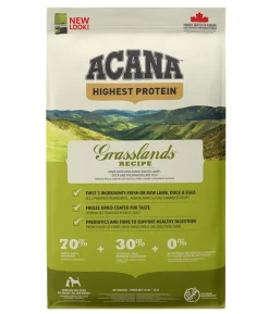 ACANA Trockenfutter für Hunde Regionals Dog Grasslands, Adult, Ente & Lamm