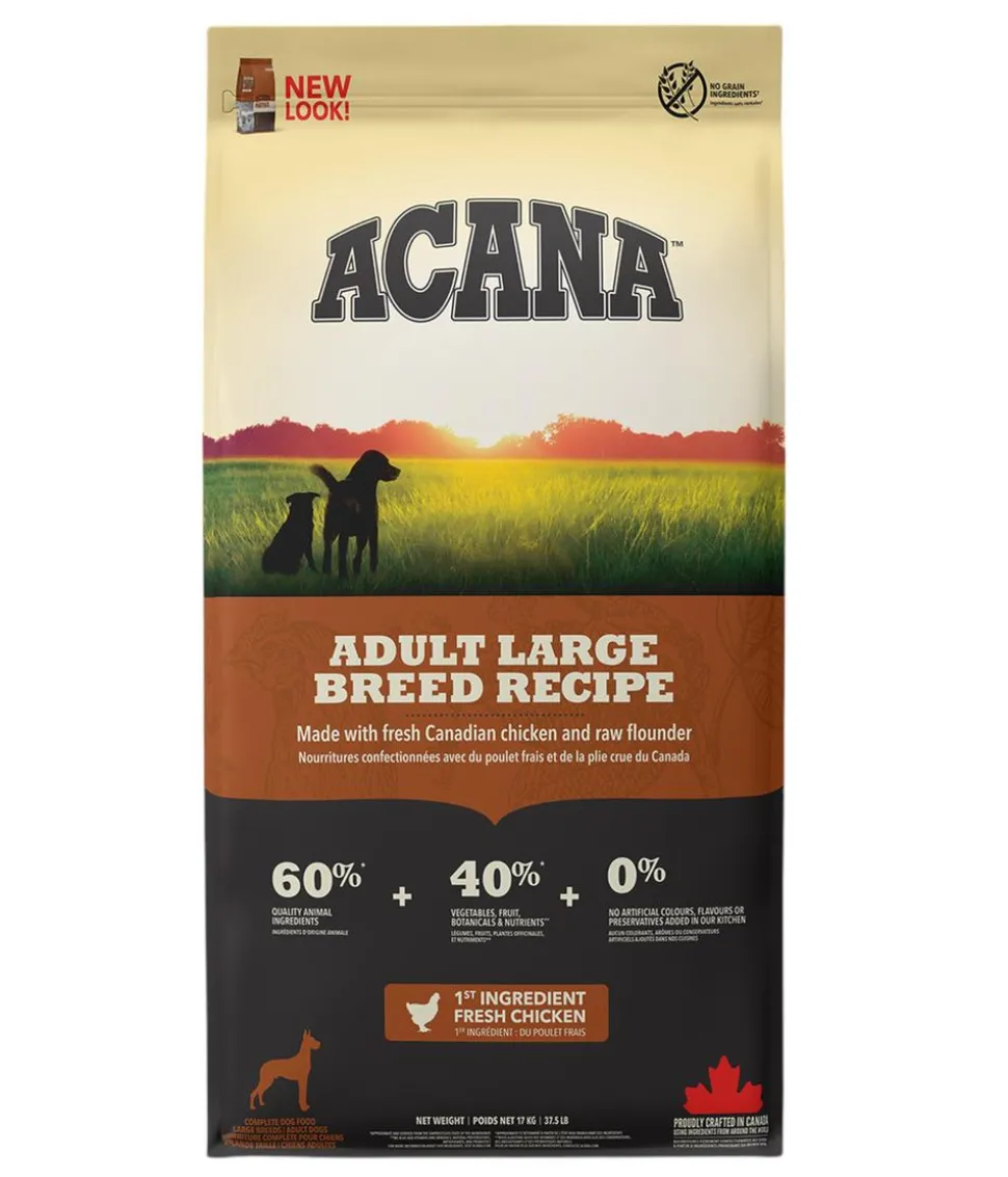 ACANA Trockenfutter für Hunde Heritage Adult Large Breed Recipe