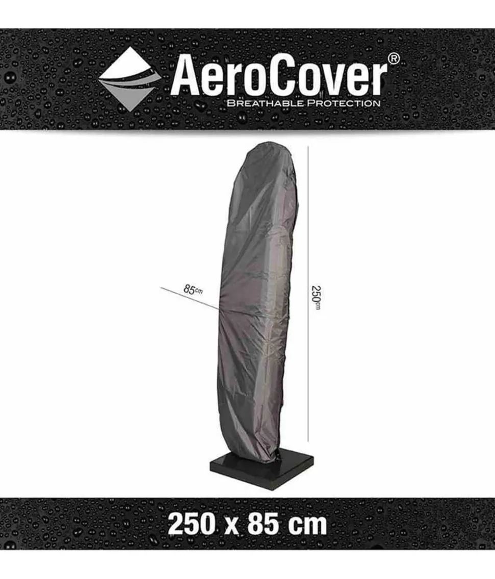 AeroCover Ampelschirmhülle für Schirme m. gebogenem Rohr Ø 350 cm