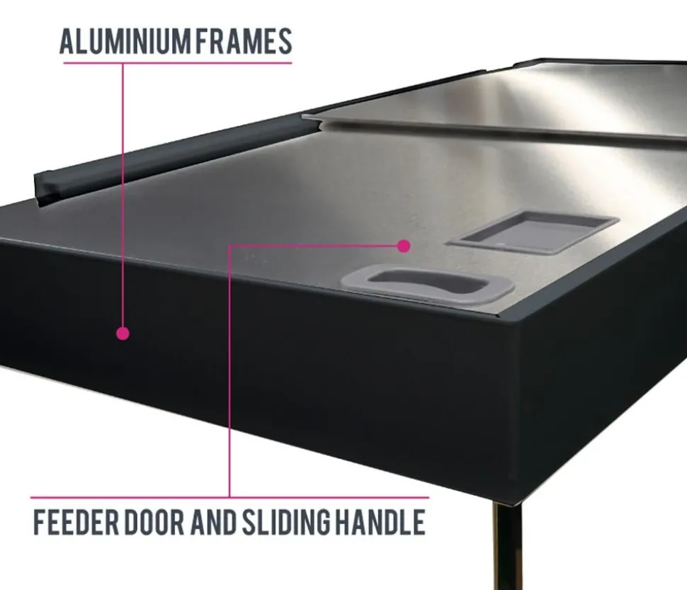 amtra Aquarium Kombination ALUX 450 LED, ca. B150/H148/T55 cm, 450 l