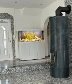 amtra Aquarium Kombination ALUX 450 LED, ca. B150/H148/T55 cm, 450 l