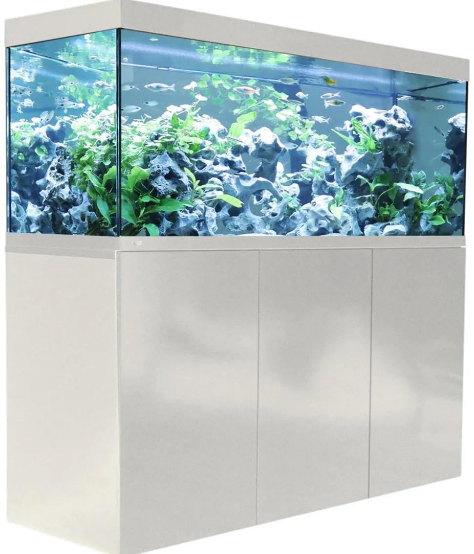 amtra Aquarium Kombination ALUX 330 LED, ca. B120/H148/T50 cm, 330 l