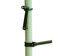 Angerer Klemmmarkise grün-beige, unterschiedliche Breiten