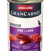 animonda GRANCARNO® Nassfutter für Hunde Senior, Rind & Lamm, 6 x 400 g