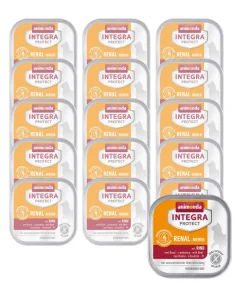 animonda INTEGRA PROTECT Nassfutter für Katzen Renal Nieren, Adult, 16 x 100 g