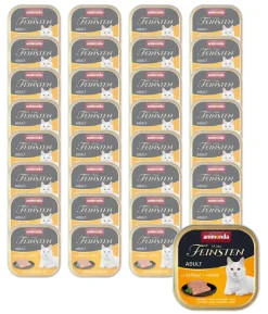 animonda VOM FEINSTEN Nassfutter für Katzen Adult, 32 x 100 g