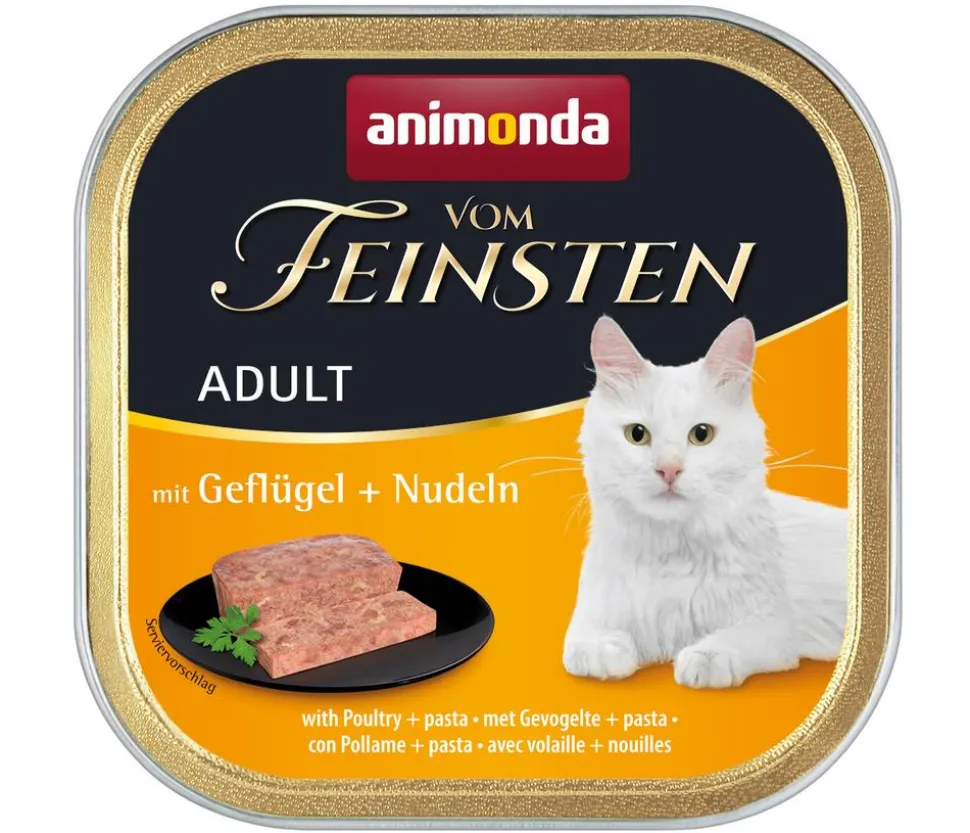 animonda VOM FEINSTEN Nassfutter für Katzen Adult, 32 x 100 g