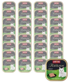 animonda VOM FEINSTEN Nassfutter für Katzen Adult, 32 x 100 g