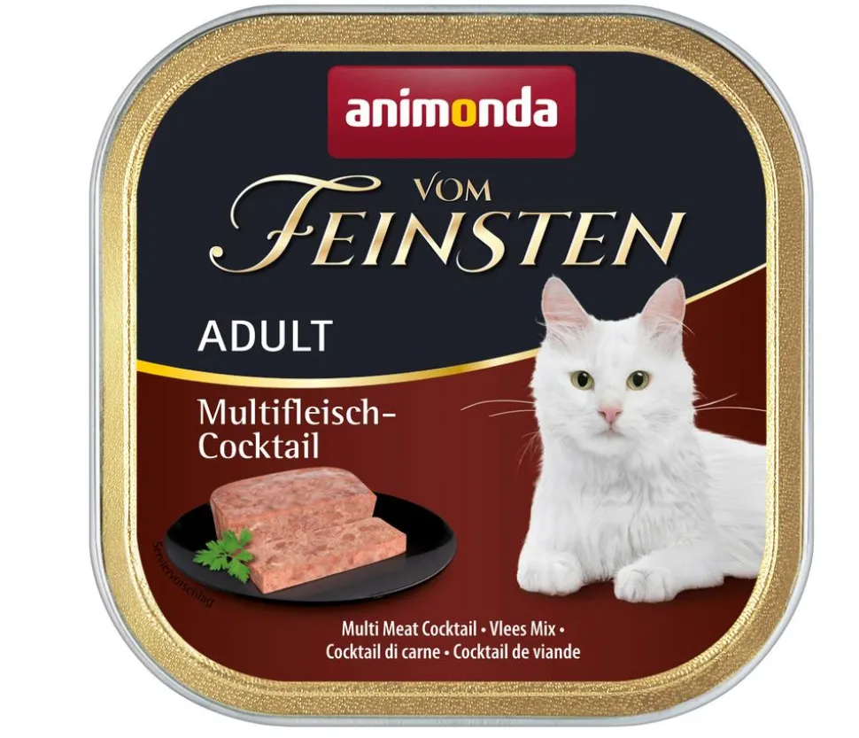 animonda VOM FEINSTEN Nassfutter für Katzen Adult, 32 x 100 g