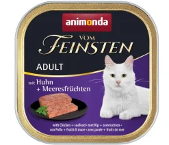 animonda VOM FEINSTEN Nassfutter für Katzen Adult, 32 x 100 g