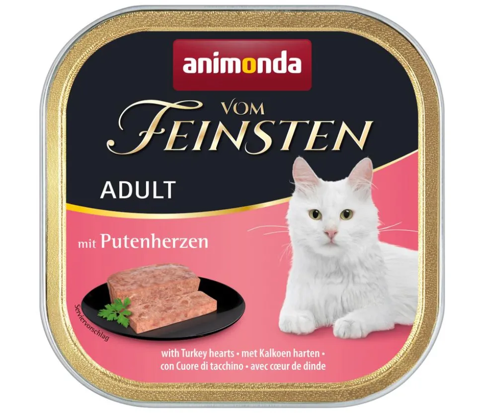 animonda VOM FEINSTEN Nassfutter für Katzen Adult, 32 x 100 g