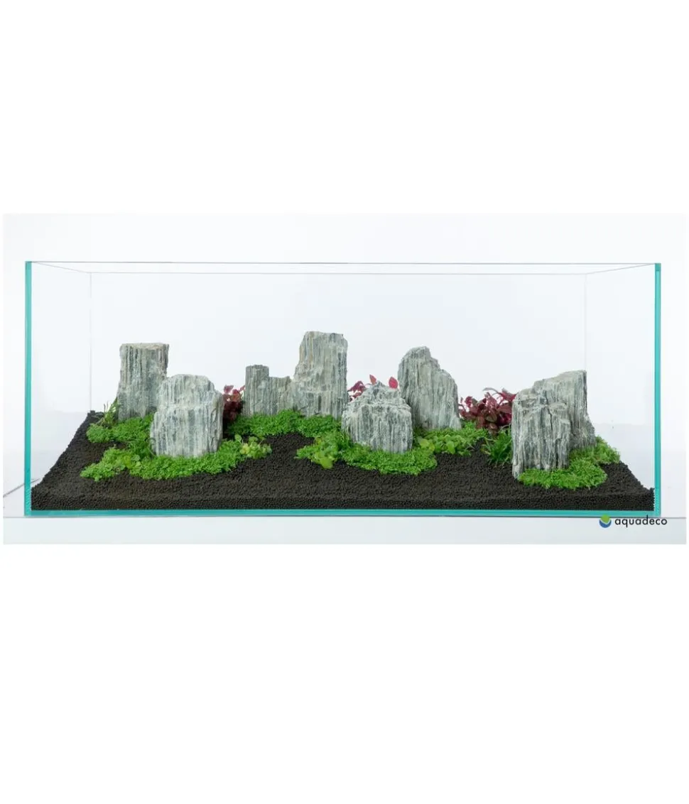 aquadeko Aquariumdeko Set Glimmer Rock