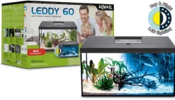 AQUAEL Aquarien-Set Leddy Day & Night 60 2.0, 54 l, ca. B60/H30/T30 cm