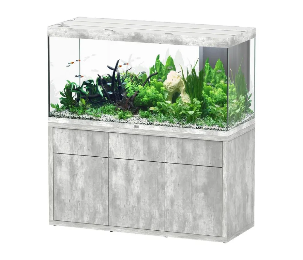 aquatlantis Aquarium Kombination Splendid Ultra 80, ca. B80,2/H138,9/T39,9 cm, 179 l