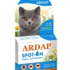 ARDAP® Zecken- und Flohschutz Spot-On für Katzen ab 4 kg, 3 x 0,8 ml