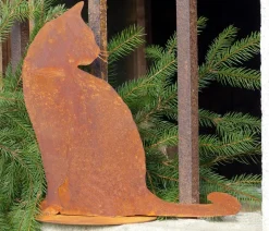 Badeko Metall-Katze Tom, ca. H30 cm