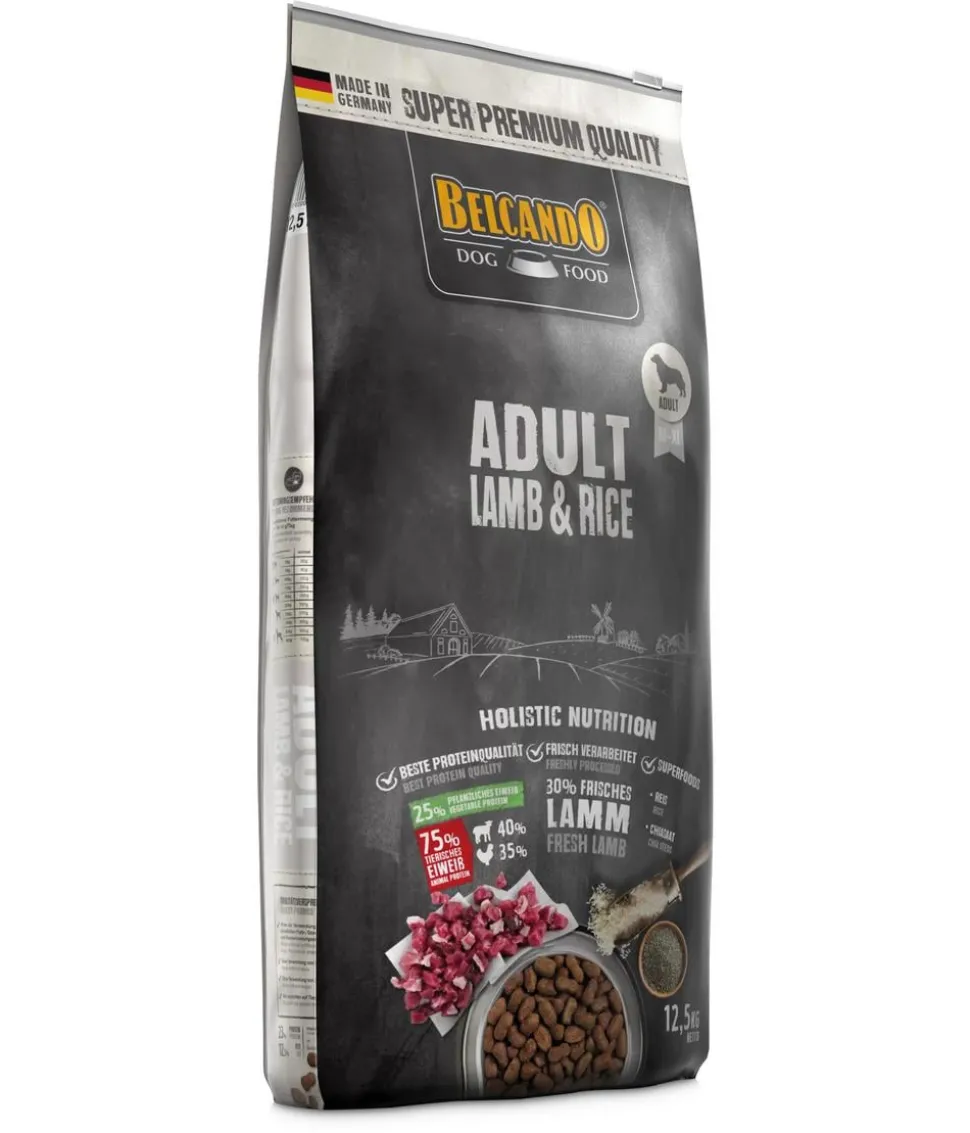 BELCANDO® Trockenfutter für Hunde Adult, Lamb & Rice