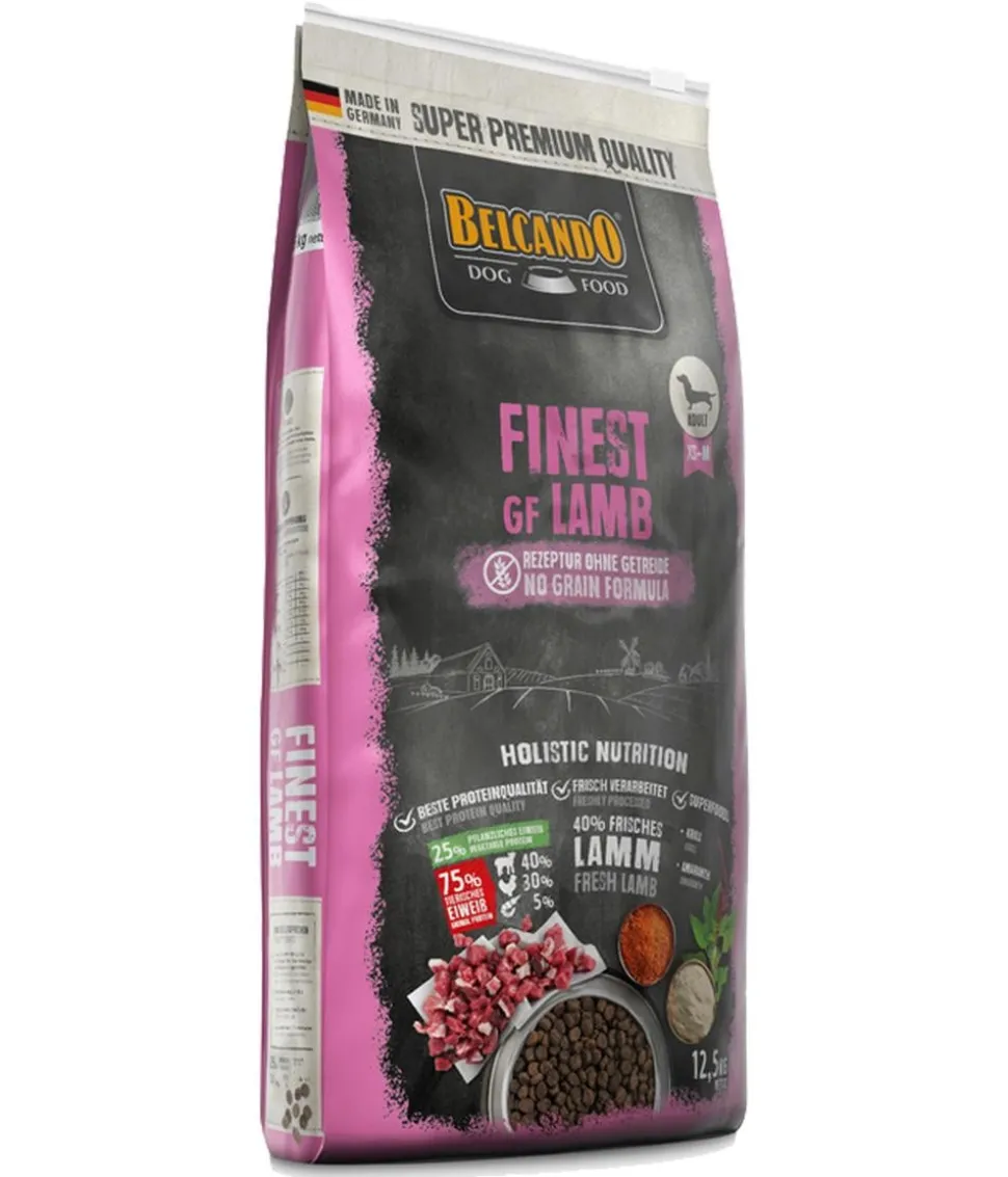 BELCANDO® Trockenfutter für Hunde Finest GF, Lamb