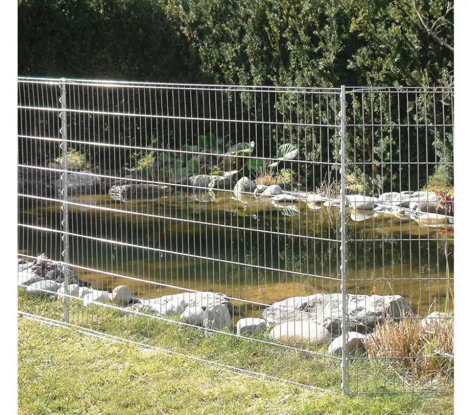 bellissa Teichschutzzaun-Set/Kleintiergehege, 710 x 80 cm