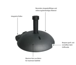 beo Design-Schirmständer, 40 kg