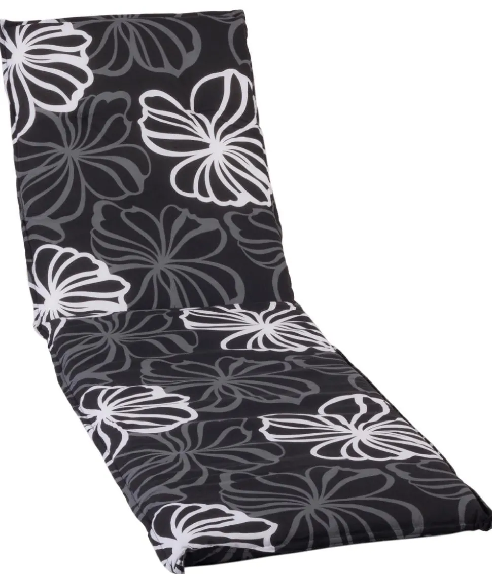 beo Liegenauflage, schwarz/weiß, ca. B60/H6/T193 cm