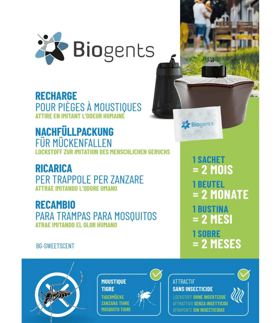 Biogents Nachfüllpack BG-Sweetscent für Mückenfallen