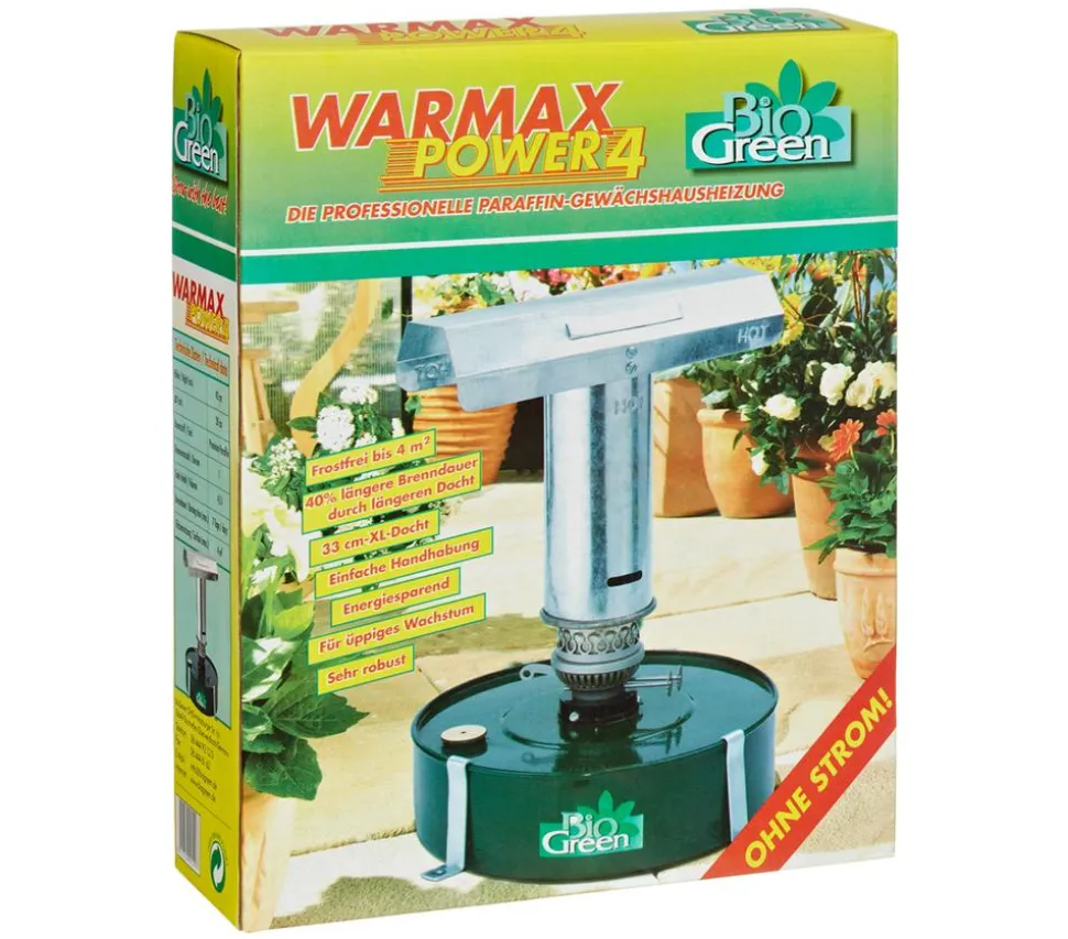 Bio Green Warmax Power 4 Gewächshausheizer