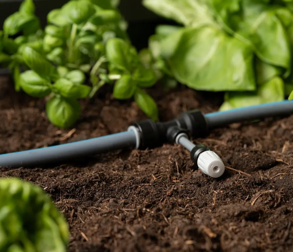 Biohort Bewässerungs-System für Hochbeet, Pflanzbeet Belvedere und Gewächshaus Florentina