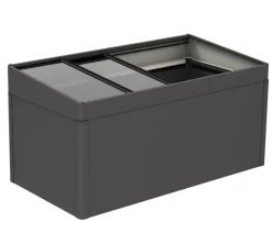 Biohort Frühbeetaufsatz 2x1, ca. B200,2/H28,5/T101,8 cm