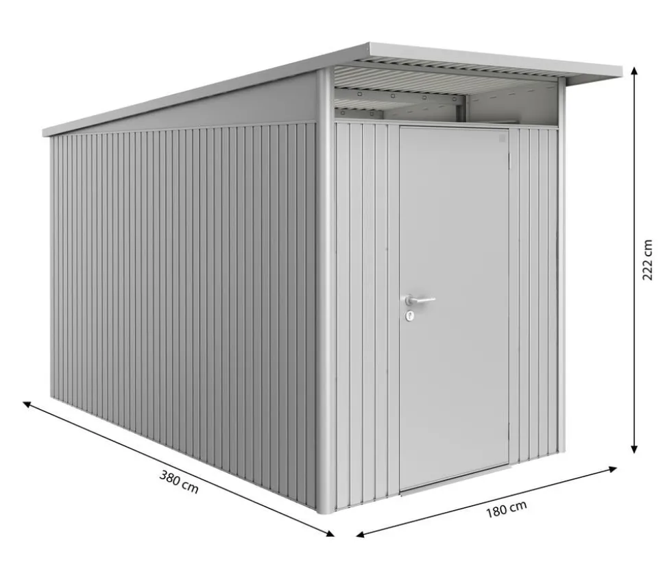 Biohort Gerätehaus AvantGarde® Gr. A4, ca. B180/H222/T380 cm