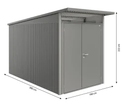 Biohort Gerätehaus AvantGarde® Gr. A4, ca. B180/H222/T380 cm