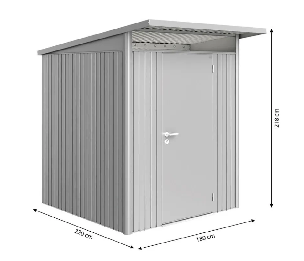 Biohort Gerätehaus AvantGarde® A1, ca. B180/H250/T220 cm