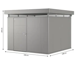 Biohort Gerätehaus CasaNova® 3 x 3, ca. B328/H250/T328 cm