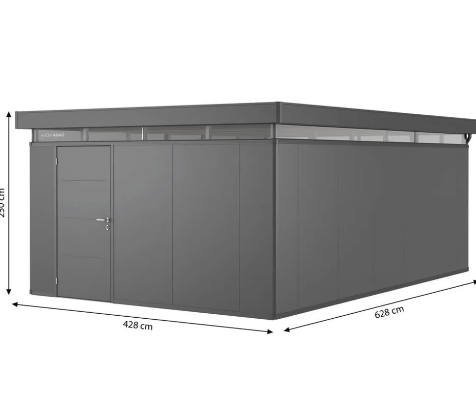 Biohort Gerätehaus CasaNova® 4 x 6, ca. B428/H250/T628 cm