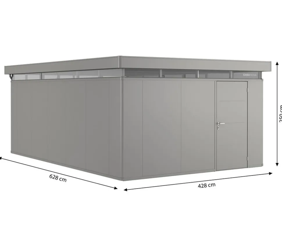 Biohort Gerätehaus CasaNova® 4 x 6, ca. B428/H250/T628 cm