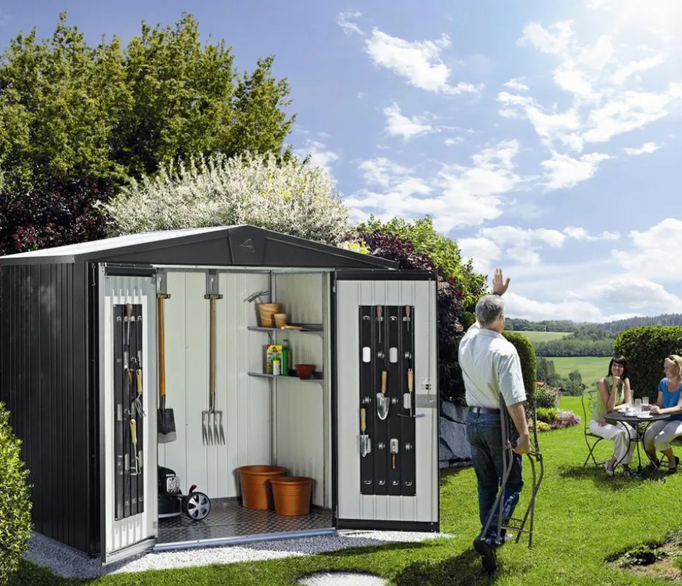 Biohort Gerätehaus Europa 3, ca. B244/H203/T156 cm