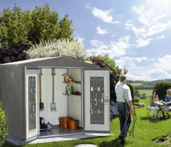 Biohort Gerätehaus Europa 3, ca. B244/H203/T156 cm