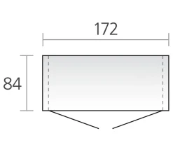 Biohort Gerätehaus Europa 2, ca. B172/H196/T156 cm