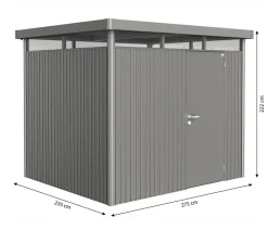 Biohort Gerätehaus HighLine H2, ca. B275/H222/T195 cm