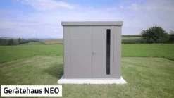 Biohort Gerätehaus Neo 1C, ca. B292/H222/T180 cm
