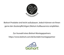 Biohort Gerätehaus Neo 3C, ca. B292/H222/T292 cm
