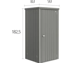 Biohort Geräteschrank 90, ca. B93/H182,5/T83 cm
