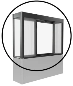 Biohort Gewächshausaufsatz Florentina für Größe 2 x 0,5 m, ca. B201,6/H136,4/T54,7 cm