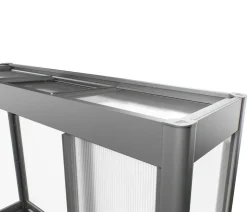 Biohort Gewächshaus Florentina 2 x 1 MAXI, ca. B201,6/H213,4/T104 cm