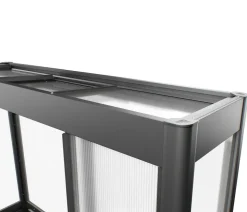 Biohort Gewächshaus Florentina 2 x 1 MAXI, ca. B201,6/H213,4/T104 cm